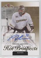 Hot Prospects Autos - Frederik Andersen #/149