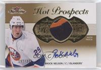  Hot Prospects Auto Patch Tier 1 - Brock Nelson #/375