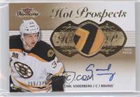  Hot Prospects Auto Patch Tier 1 - Carl Soderberg #/375
