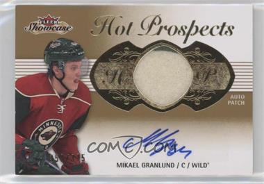 2013-14 Fleer Showcase - [Base] #173 -  Hot Prospects Auto Patch Tier 1 - Mikael Granlund /375