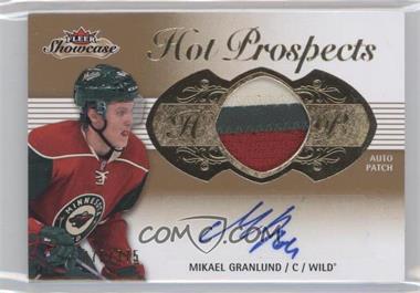 2013-14 Fleer Showcase - [Base] #173 -  Hot Prospects Auto Patch Tier 1 - Mikael Granlund /375