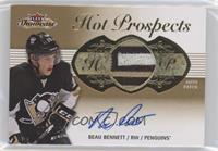  Hot Prospects Auto Patch Tier 1 - Beau Bennett #/375