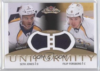 2013-14 Fleer Showcase - Uniformity #U-JF - Filip Forsberg, Seth Jones