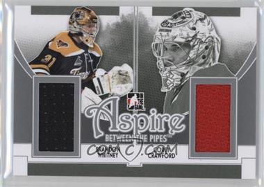 2013-14 In the Game Between the Pipes - Aspire - Silver #ASP-08 - Brandon Whitney, Corey Crawford /180