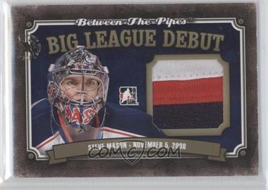2013-14 In the Game Between the Pipes - Big League Debut - Gold Spring Expo 2014 #BLD-01 - Steve Mason /1