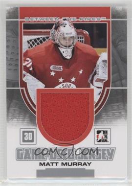 2013-14 In the Game Between the Pipes - Game-Used - Silver Jersey #GUM-17 - Matt Murray /180