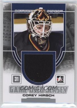 2013-14 In the Game Between the Pipes - Game-Used - Silver Jersey #GUM-31 - Corey Hirsch /180