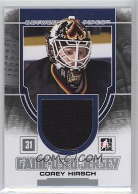 2013-14 In the Game Between the Pipes - Game-Used - Silver Jersey #GUM-31 - Corey Hirsch /180