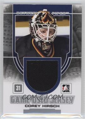 2013-14 In the Game Between the Pipes - Game-Used - Silver Jersey #GUM-31 - Corey Hirsch /180