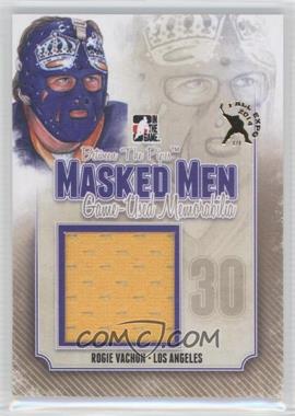 2013-14 In the Game Between the Pipes - Masked Men Game-Used Memorabilia - Gold Fall Expo #MMM-RV - Rogie Vachon /1