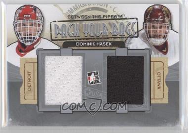 2013-14 In the Game Between the Pipes - Pack Your Bags - Silver #PYB-05 - Dominik Hasek /90