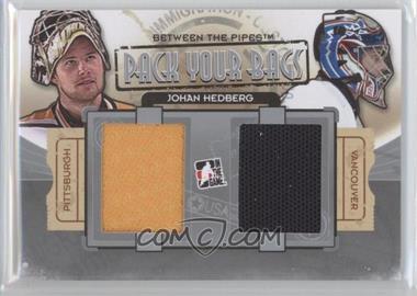 2013-14 In the Game Between the Pipes - Pack Your Bags - Silver #PYB-10 - Johan Hedberg /90