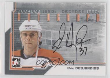 2013-14 In the Game Decades 1990s - Autograph - Silver #A-ED - Eric Desjardins