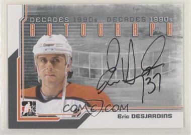 2013-14 In the Game Decades 1990s - Autograph - Silver #A-ED - Eric Desjardins