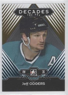 2013-14 In the Game Decades 1990s - [Base] - Gold #70 - Jeff Odgers /30
