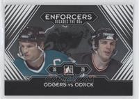 Jeff Odgers, Gino Odjick