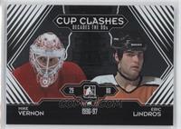 Mike Vernon, Eric Lindros