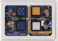 Mark Messier, Grant Fuhr, Cam Neely, Ray Bourque #/80