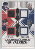 Dominik Hasek, Rob Ray, Tie Domi, Curtis Joseph #/95