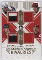 Chris Chelios, Jeremy Roenick, Nicklas Lidstrom, Steve Yzerman #/10