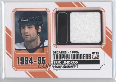 2013-14 In the Game Decades 1990s - Trophy Winners Jersey - Black #TW-10 - Eric Lindros /80