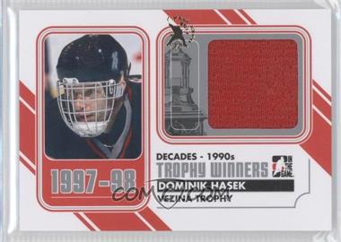 2013-14 In the Game Decades 1990s - Trophy Winners Jersey - Silver 2013 Fall Expo #TW-01 - Dominik Hasek /1