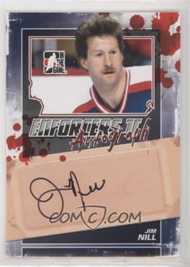 2013-14 In the Game Enforcers II - Autographs #A-JN - Jim Nill