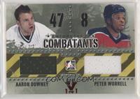 Aaron Downey, Peter Worrell #/1