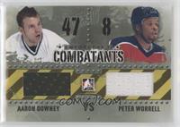 Aaron Downey, Peter Worrell #/150