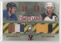 Brendan Witt, Joe Thornton #/1