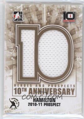2013-14 In the Game Heroes and Prospects - 10th Anniversary Game-Used Memorabilia - 2014 Spring Expo #AP-59 - Dougie Hamilton /1