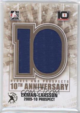 2013-14 In the Game Heroes and Prospects - 10th Anniversary Game-Used Memorabilia - 2014 Spring Expo #AP-81 - Oliver Ekman-Larsson /1