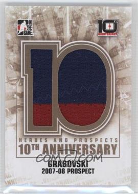 2013-14 In the Game Heroes and Prospects - 10th Anniversary Game-Used Memorabilia #AP-96 - Mikhail Grabovski /100