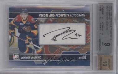 2013-14 In the Game Heroes and Prospects - Autograph #A-CM - Connor McDavid [BGS 9 MINT]