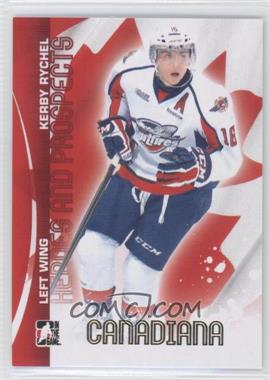 2013-14 In the Game Heroes and Prospects - Canadiana #C-KR - Kerby Rychel