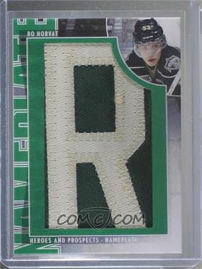 2013-14 In the Game Heroes and Prospects - Nameplates #NP-68 - Bo Horvat /1