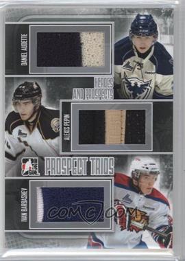 2013-14 In the Game Heroes and Prospects - Prospect Trios Jerseys - Silver #PT-02 - Daniel Audette, Alexis Pepin, Ivan Barbashev /40