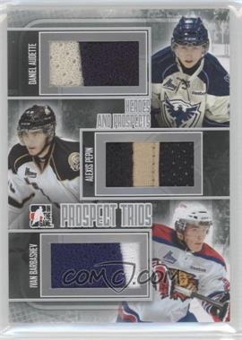 2013-14 In the Game Heroes and Prospects - Prospect Trios Jerseys - Silver #PT-02 - Daniel Audette, Alexis Pepin, Ivan Barbashev /40