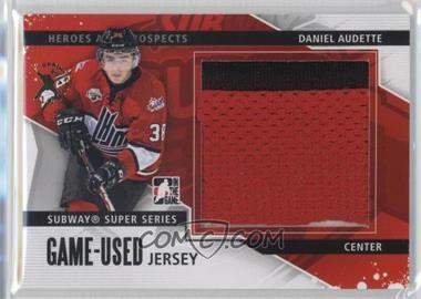 2013-14 In the Game Heroes and Prospects - Subway Series Game-Used - Black Jersey 2014 Spring Expo #SSM-30 - Daniel Audette /1