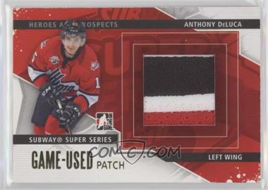 2013-14 In the Game Heroes and Prospects - Subway Series Game-Used - Gold Patch #SSM-01 - Anthony DeLuca /5