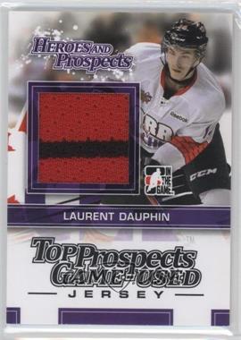 2013-14 In the Game Heroes and Prospects - Top Prospects Game-Used - Black Jersey #TPM-02 - Laurent Dauphin /160