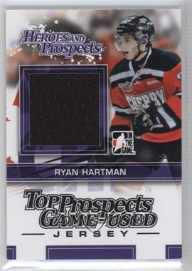 2013-14 In the Game Heroes and Prospects - Top Prospects Game-Used - Black Jersey #TPM-12 - Ryan Hartman /160