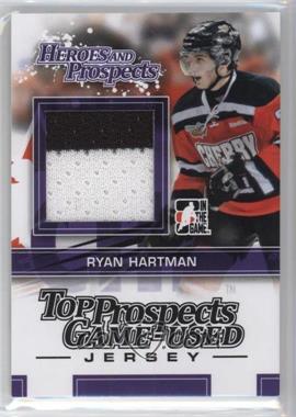2013-14 In the Game Heroes and Prospects - Top Prospects Game-Used - Black Jersey #TPM-12 - Ryan Hartman /160