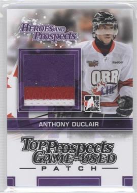 2013-14 In the Game Heroes and Prospects - Top Prospects Game-Used - Black Patch #TPM-05 - Anthony Duclair /30