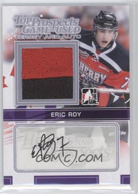 2013-14 In the Game Heroes and Prospects - Top Prospects Game-Used - Silver Jersey & Auto #TPMA-ER - Eric Roy /19