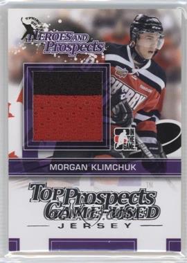 2013-14 In the Game Heroes and Prospects - Top Prospects Game-Used - Silver Jersey 2014 Spring Expo #TPM-15 - Morgan Klimchuk /1