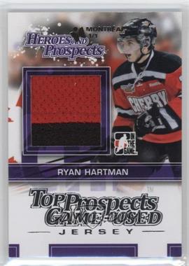 2013-14 In the Game Heroes and Prospects - Top Prospects Game-Used - Silver Jersey Montreal Card Show #TPM-12 - Ryan Hartman /1