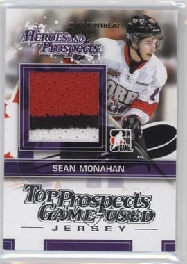 2013-14 In the Game Heroes and Prospects - Top Prospects Game-Used - Silver Jersey Montreal Card Show #TPM-18 - Sean Monahan /1