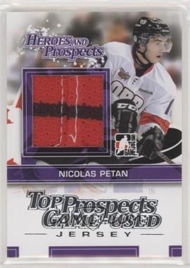 2013-14 In the Game Heroes and Prospects - Top Prospects Game-Used - Silver Jersey #TPM-21 - Nicolas Petan /30