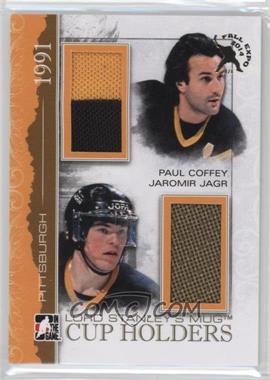 2013-14 In the Game Lord Stanley's Mug - Cup Holders Memorabilia - Silver Fall Expo #CH-13 - Paul Coffey, Jaromir Jagr /1